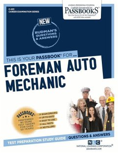 Foreman Auto Mechanic (C-263): Passbooks Study Guide Volume 263 - National Learning Corporation