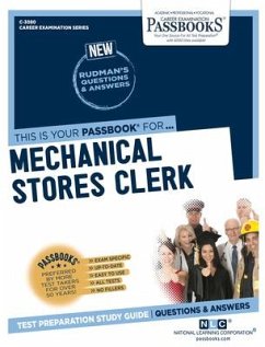 Mechanical Stores Clerk (C-3080): Passbooks Study Guide Volume 3080 - National Learning Corporation