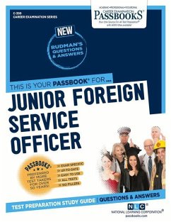 Junior Foreign Service Officer (C-399): Passbooks Study Guide Volume 399 - National Learning Corporation