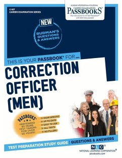 Correction Officer (Men) (C-167): Passbooks Study Guide Volume 167 - National Learning Corporation