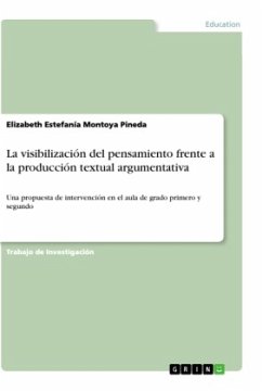 La visibilización del pensamiento frente a la producción textual argumentativa - Montoya Pineda, Elizabeth Estefanía