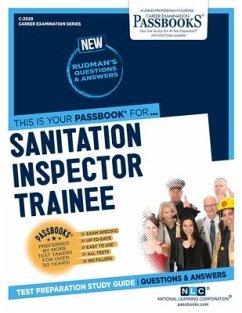 Sanitation Inspector Trainee (C-2029): Passbooks Study Guide Volume 2029 - National Learning Corporation
