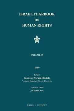 Israel Yearbook on Human Rights, Volume 49 (2019)