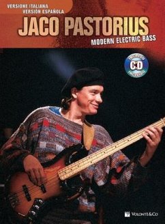 Jaco Pastorius -- Modern Electric Bass: Spanish & Italian Language Edition, Book & CD - Pastorius, Jaco; Jemmott, Jerry