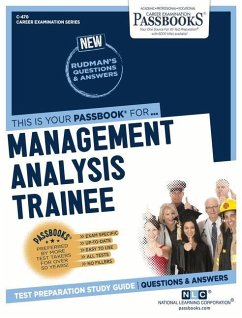 Management Analysis Trainee (C-470): Passbooks Study Guide Volume 470 - National Learning Corporation