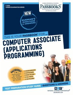 Computer Associate (Applications Programming) (C-2470): Passbooks Study Guide Volume 2470 - National Learning Corporation