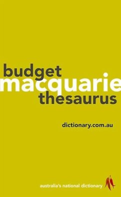 Macquarie Budget Thesaurus - Dictionary, Macquarie