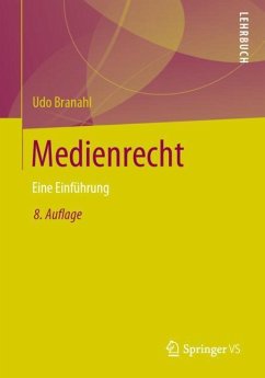 Medienrecht - Branahl, Udo