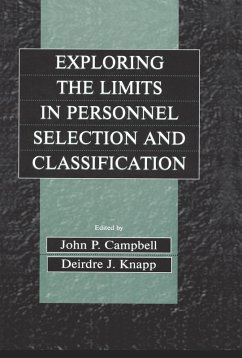 Exploring the Limits in Personnel Selection and Classification (eBook, ePUB)