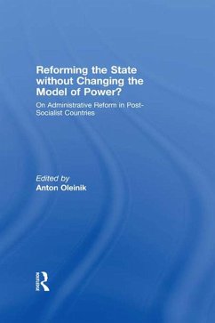 Cover Reforming the State Without Changing the Model of Power? (eBook, PDF)