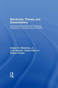 Cover Electronic Theses and Dissertations (eBook, ePUB)
