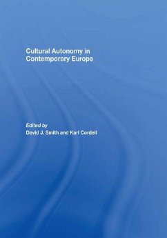 Cover Cultural Autonomy in Contemporary Europe (eBook, PDF)