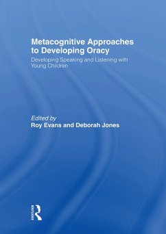 Cover Metacognitive Approaches to Developing Oracy (eBook, ePUB)