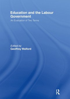 Cover Education and the Labour Government (eBook, PDF)