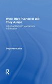 Were They Pushed Or Did They Jump? (eBook, ePUB)