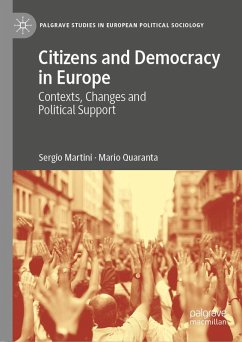 Citizens and Democracy in Europe (eBook, PDF) - Martini, Sergio; Quaranta, Mario