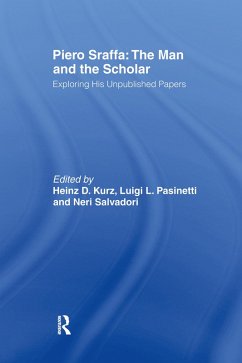 Cover Piero Sraffa: The Man and the Scholar (eBook, ePUB)