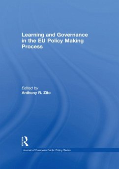 Learning and Governance in the EU Policy Making Process (eBook, ePUB)