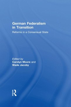German Federalism in Transition (eBook, ePUB)
