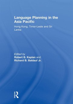 Cover Language Planning in the Asia Pacific (eBook, PDF)