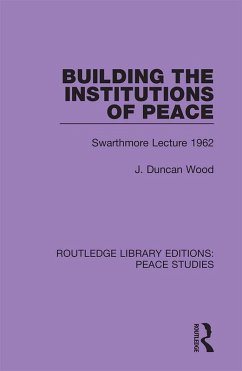 Cover Building the Institutions of Peace (eBook, PDF)