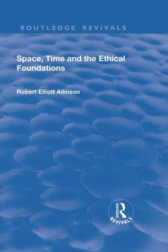 Cover Space, Time and the Ethical Foundations (eBook, PDF)