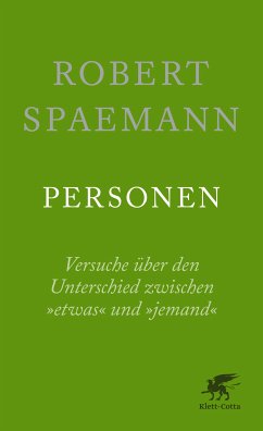 Personen (eBook, ePUB) - Spaemann, Robert