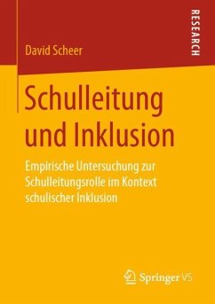 Schulleitung und Inklusion - Scheer, David