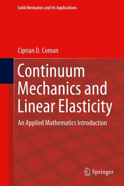 Continuum Mechanics and Linear Elasticity - Coman, Ciprian D.