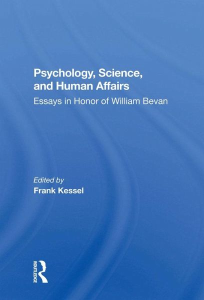 Psychology, Science, And Human Affairs (eBook, ePUB) Psychology, Science, And Human Affairs (eBook, ePUB)