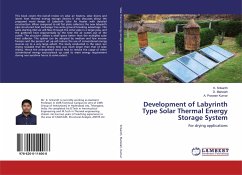 Development of Labyrinth Type Solar Thermal Energy Storage System