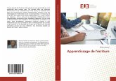 Apprentissage de l'écriture