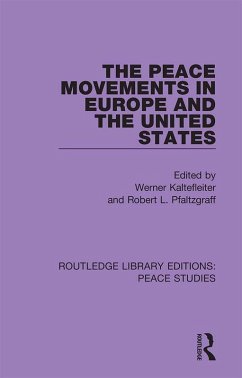 Cover The Peace Movements in Europe and the United States (eBook, PDF)