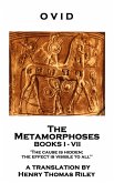 The Metamorphoses. Books I - VII (eBook, ePUB)