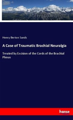 A Case of Traumatic Brachial Neuralgia