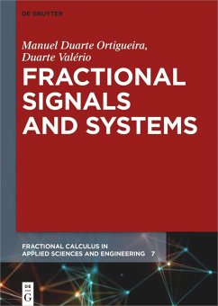 Fractional Signals and Systems - Ortigueira, Manuel Duarte;Valério, Duarte