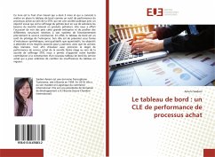 Le tableau de bord : un CLE de performance de processus achat - Saidani, Ameni