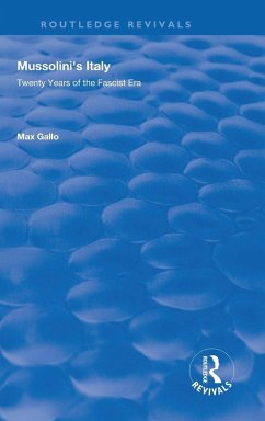 Mussolini's Italy - Gallo, Max