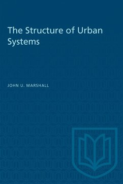The Structure of Urban Systems - Marshall, John