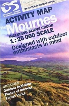 Cover OSNI 1:25000 Mournes Activity Including Slieve Croob