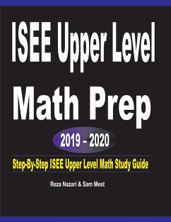 Cover ISEE Upper Level Math Prep 2019 - 2020