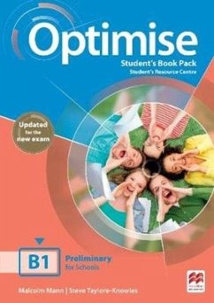 Cover Optimise B1 Student's Book Pack