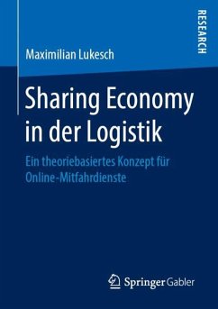 Sharing Economy in der Logistik - Lukesch, Maximilian