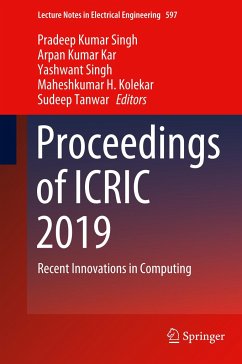 Proceedings of ICRIC 2019