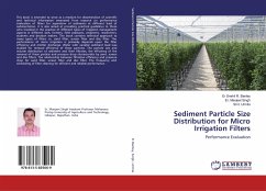 Sediment Particle Size Distribution for Micro Irrigation Filters