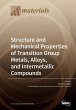 Structure and Mechanical Properties of... - Bild 1