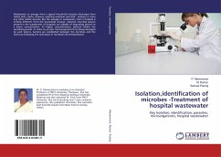 Isolation,identification of microbes -Treatment of hospital wastewater - Manonmani, P.;Ramar, M.;Paulraj, Samuel