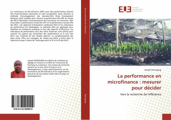 La performance en microfinance : mesurer pour décider La performance en microfinance : mesurer pour décider