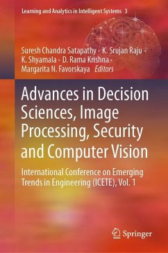 Advances in Decision Sciences, Image Processing, Security and Computer Vision (eBook, PDF)