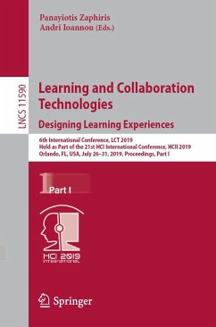 Cover Learning and Collaboration Technologies. Designing Learning Experiences (eBook, PDF)